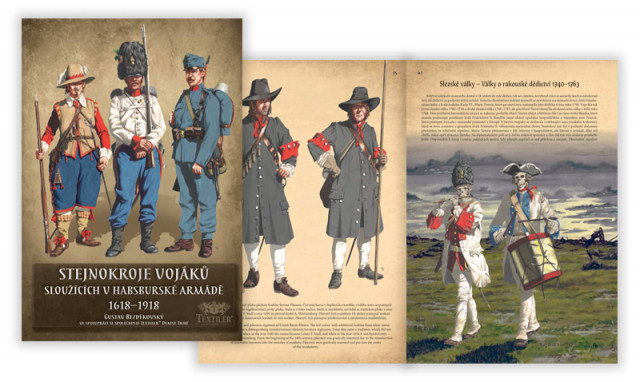 Stejnokroje vojáků sloužících v habsburské armádě 1618-1918